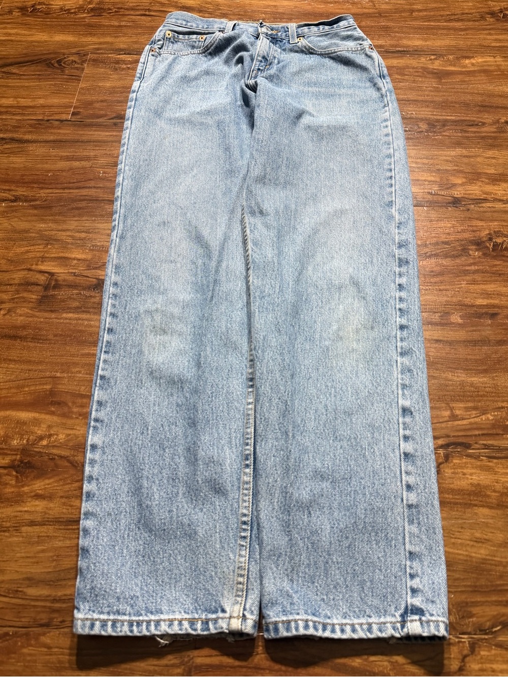 Levi’s 560 Loose Fit Straight Leg Jeans Light Wash Size 8 MIS M Vintage Y2K